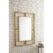 James Martin Vanities Boston 30in Rectangular Mirror, Radiant Gold 105-M30-RGD - alternate 4